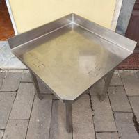 Tavolo angolare in acciaio pesante ZANUSSI 