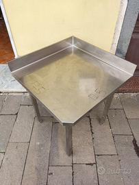 Tavolo angolare in acciaio pesante ZANUSSI 