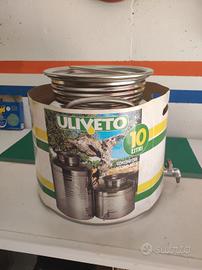contenitore 10lt  per olio alimentare 18/10