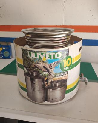 contenitore 10lt  per olio alimentare 18/10