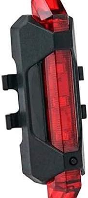 Fanalino Posteriore Bici 5 LED Impermeabile Rosso