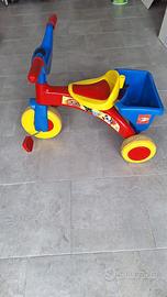 Triciclo per bambini BING con cestino