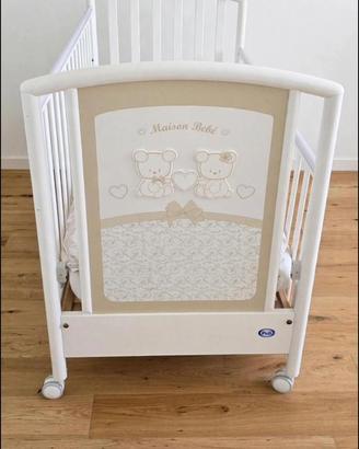 Lettino bianco con cassetto Maison Bebè