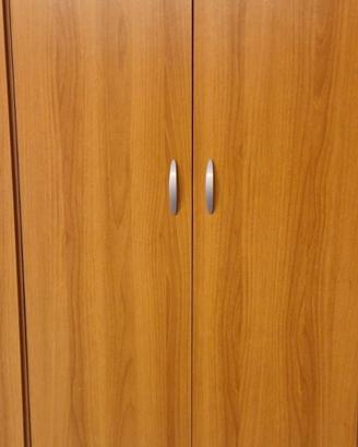 ARMADIO  2 ANTE 80x50x174  CON 2 CASSETTI