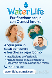 Depuratori d’acqua ad osmosi