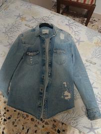 camicia jeans zara
