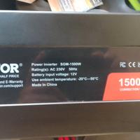 Vevor inverter 1500/3000 onda modificata