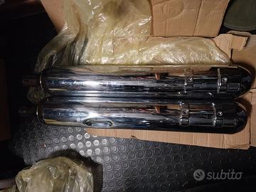 scarico terminali harley davidson touring