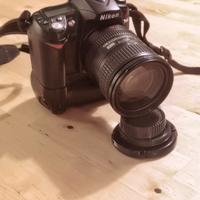Nikon D90 + Nikkor 18-200 stabilizzato + grip