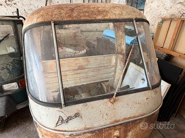 Cabina per Ape AC - sana, ruggine superficiale