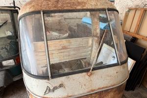 Cabina per Ape AC - sana, ruggine superficiale