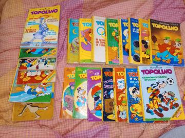 lotto topolino 21 giornalini vintage più 2