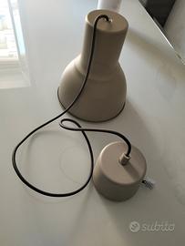 lampadario stile industriale 