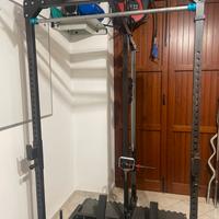 rack palestra multifunzione