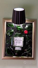 Quadro Art bottle Crush con lampada