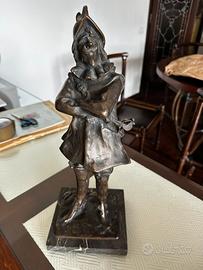 Scultura in bronzo del secolo XIX