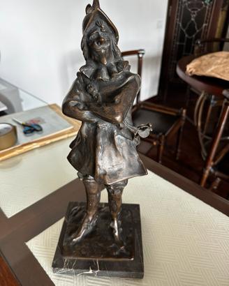 Scultura in bronzo del secolo XIX