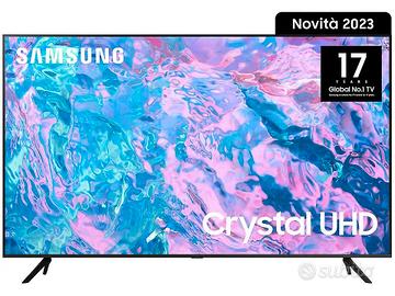 TV SAMSUNG 55"4K SMART UE55CU7170 NUOVO SIGILLATO