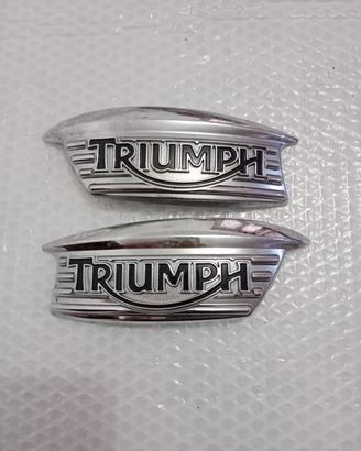 coperture laterali cromate per Triumph  Bonneville
