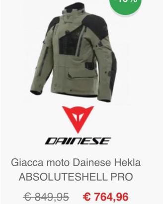 Giacca Moto Dainese HEKLA Absoluteshell PRO