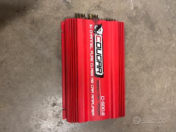 Amplificatore cougar c-500.6