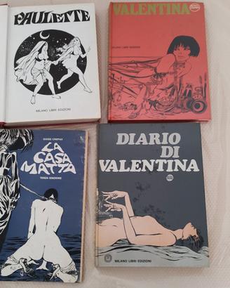 3 fumetti Crepax + Paulette 