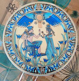 PIATTO VINTAGE IN CERAMICA LIMONGES.