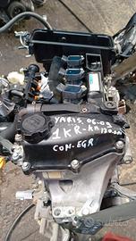 MOTORE TOYOTA YARIS 1KR-1KRFE 1.0 B CON EGR