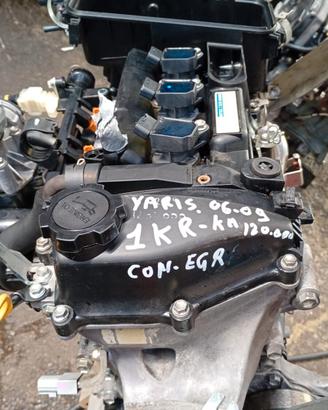 MOTORE TOYOTA YARIS 1KR-1KRFE 1.0 B CON EGR