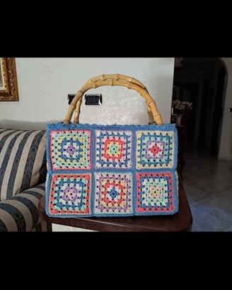 Borsa all'uncinetto
