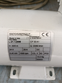 2 Pompe gianneschi nuove