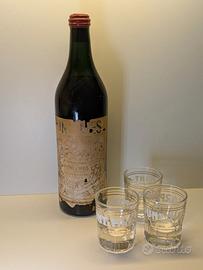 Bottiglia  di Punt e mess d' epoca