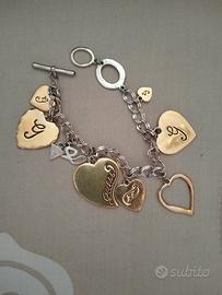 bracciale con ciondoli guess