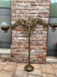 Antico Lampadario liberty alto 1 metro