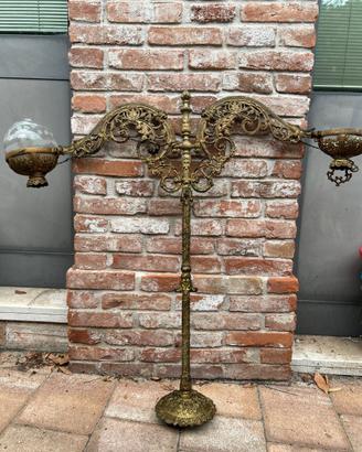 Antico Lampadario liberty alto 1 metro