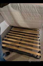 Soluko letto brandina pieghevole piazza e mezza