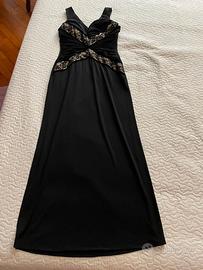 Abito lungo nero (taglia M)