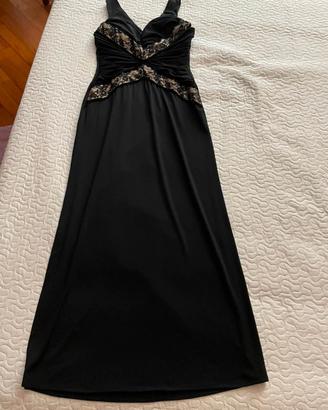 Abito lungo nero (taglia M)