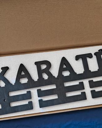 Porta medaglie Karate - Creat Cabin
