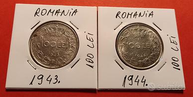 Romania 100 Lei 1943,1944