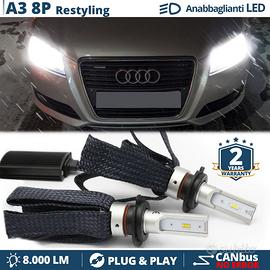 Kit LED H7 Per AUDI A3 8P Restyling Lampade CANbus