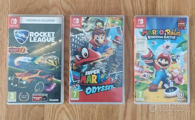 Nintendo switch 3 giochi