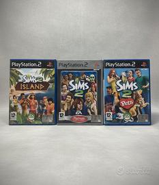 Lotto The Sims 2 PS2 - TRILOGIA COMPLETA