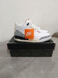  air Jordan 3 Retro mai indossate [43 eu]
