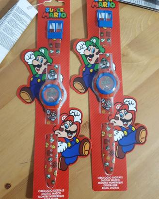 orologi Super Mario Luigi originali Nintendo nuovi