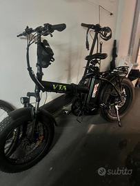 BICI FAT BIKE ELETTRICA PIEGHEVOLE 350 WATT