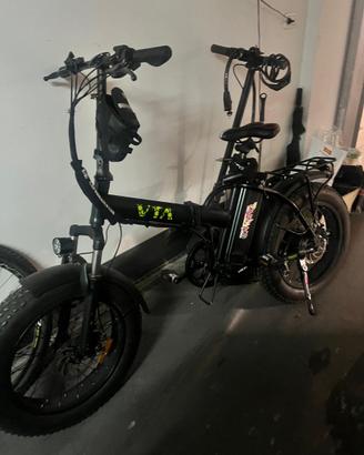 BICI FAT BIKE ELETTRICA PIEGHEVOLE 350 WATT