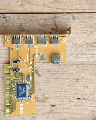 Scheda Usb pci