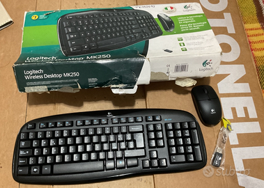 Logitech MK250 Wireless Desktop – Tastiera in ITA