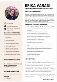 Impiegata amministrativa contabile